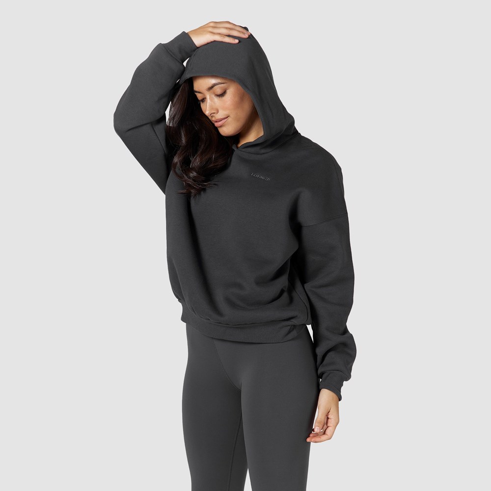 Lounge Underwear 365 Oversized Hoodie Pebble | KEMAXB-241