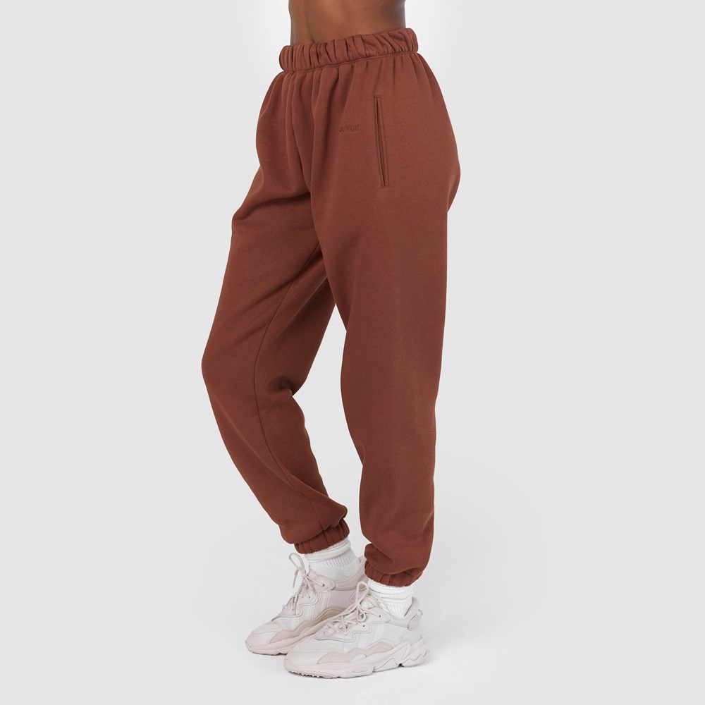 Lounge Underwear 365 Oversized Joggers Chocolat | YATXVO-756