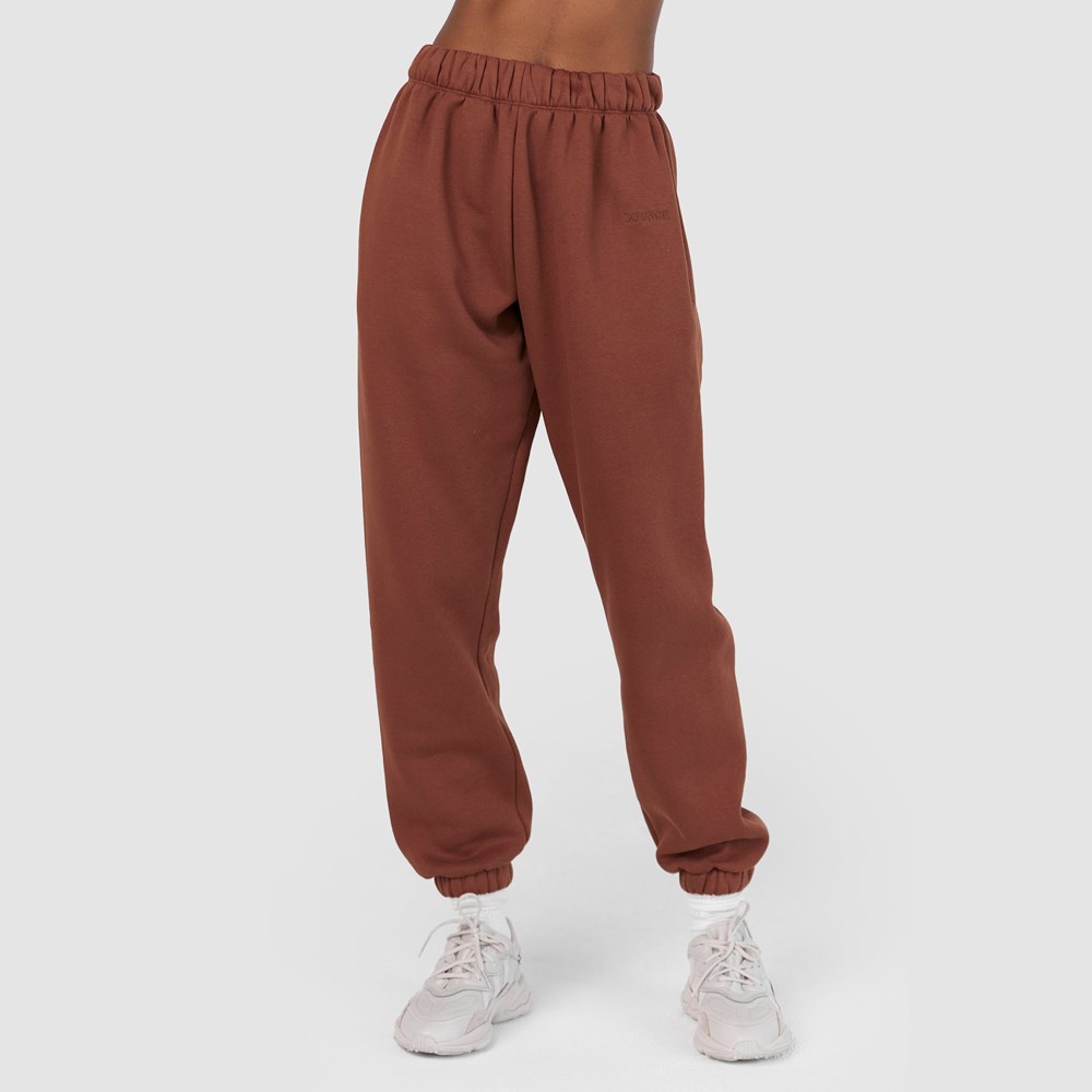 Lounge Underwear 365 Oversized Joggers Chocolat | YATXVO-756