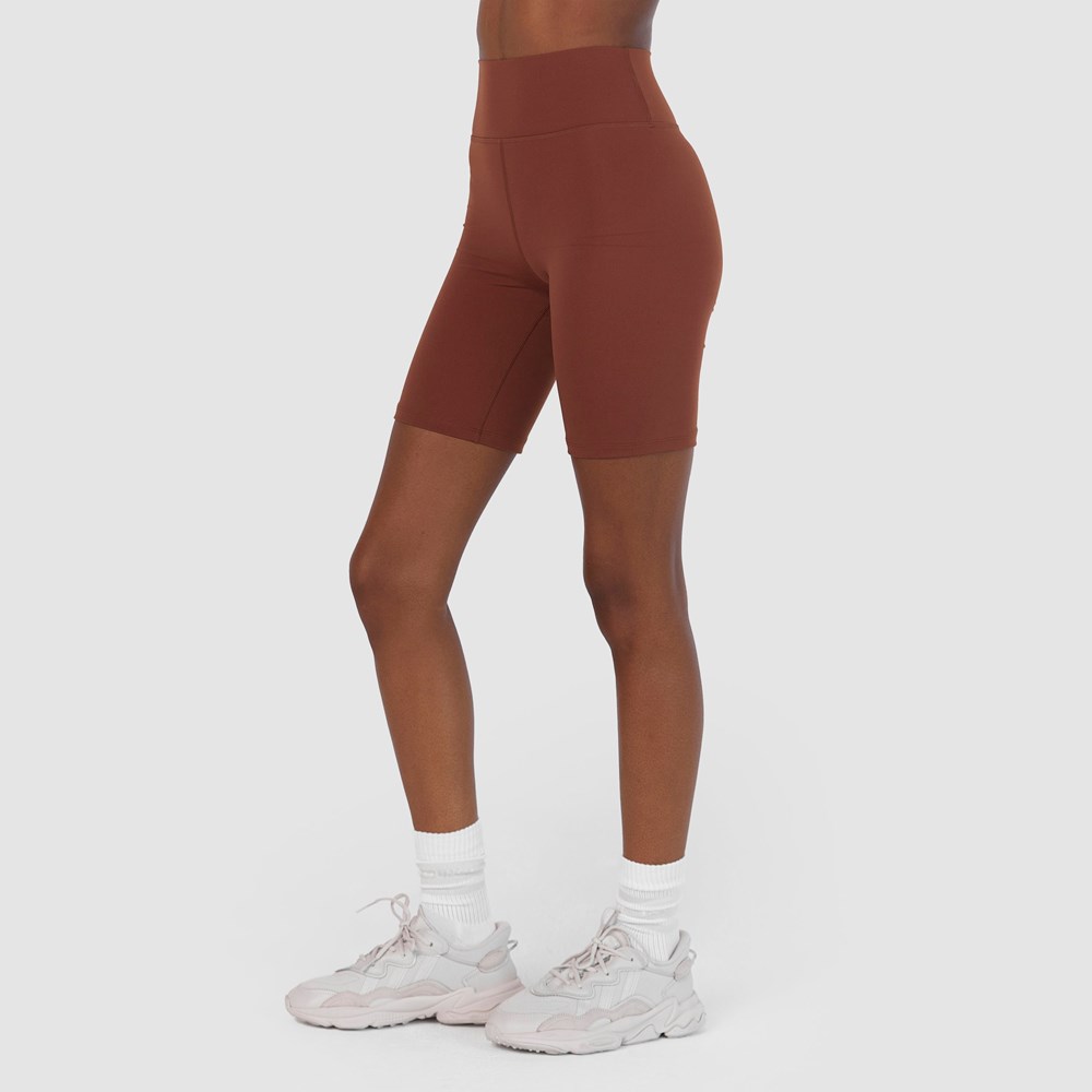 Lounge Underwear 365 Second Skin Cycling Shorts Chocolat | TWGLRN-427