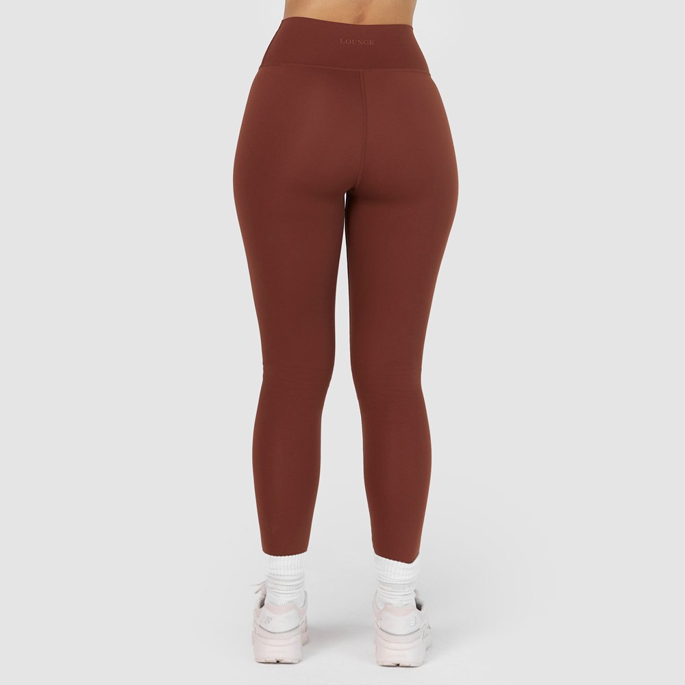 Lounge Underwear 365 Second Skin Leggings Chocolat | SXCKRB-102