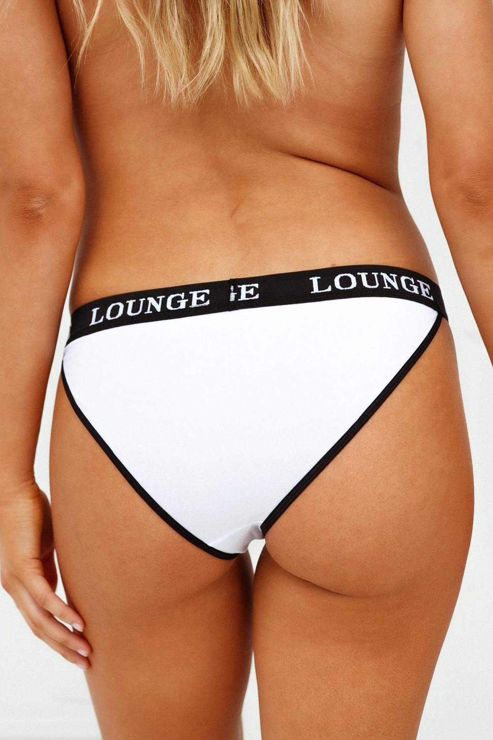 Lounge Underwear Bamboo Triangle Briefs Blanche | PKIMVS-710