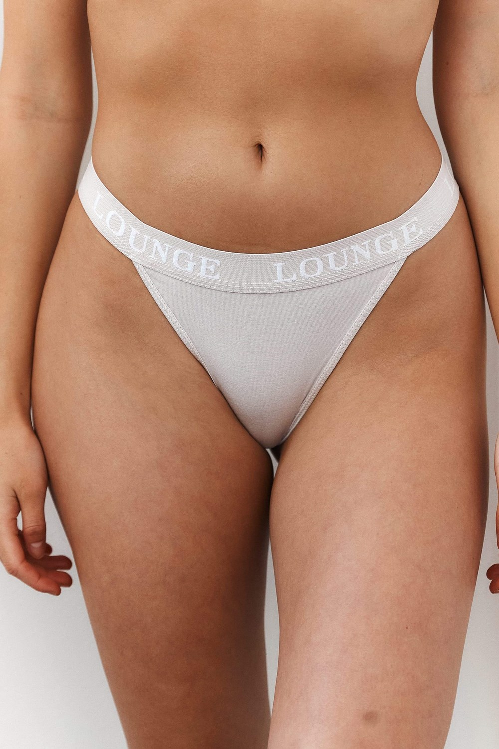 Lounge Underwear Bamboo Triangle Lanières Blanche | CAYOBG-274