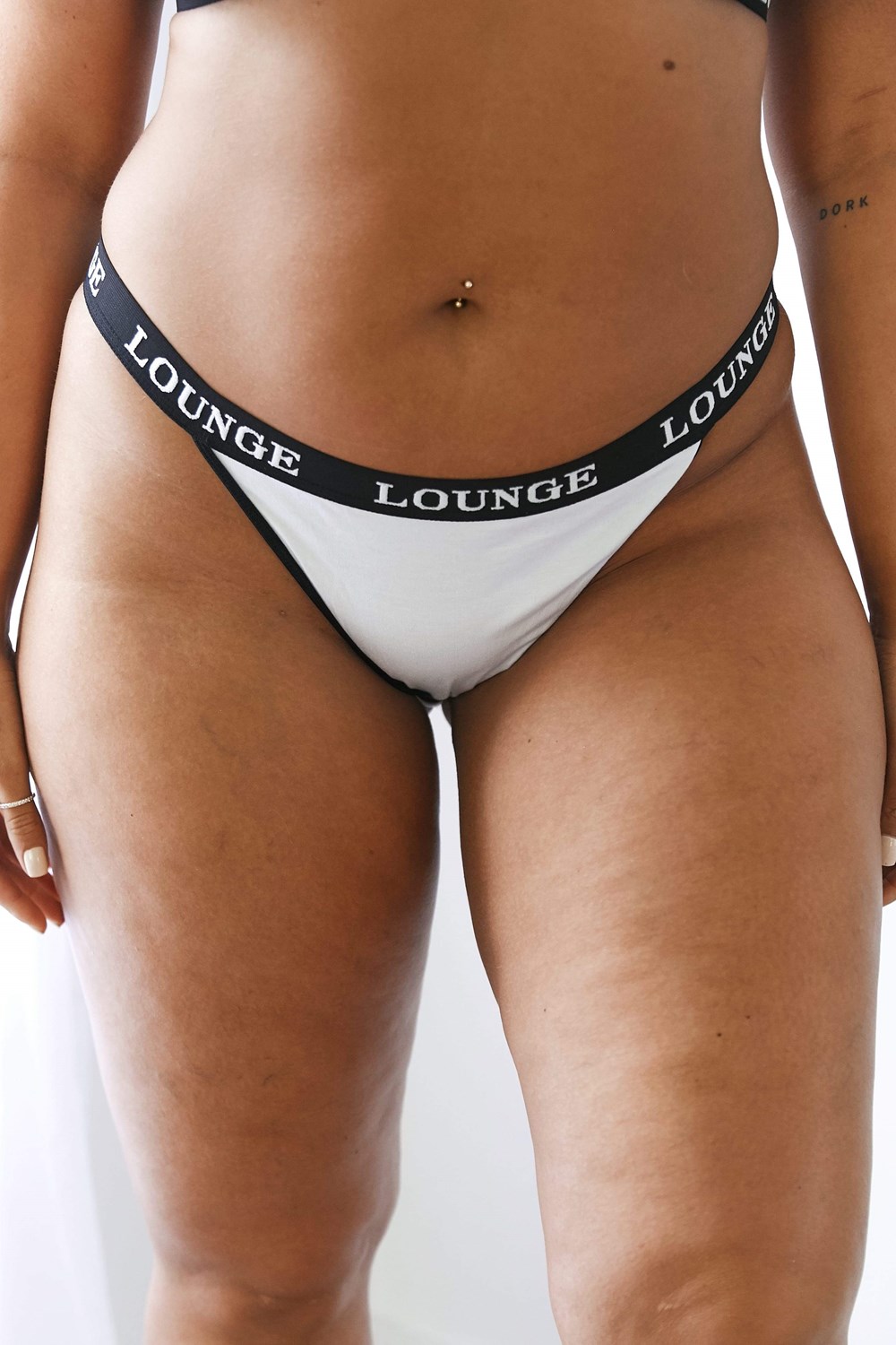 Lounge Underwear Bamboo Triangle Lanières Blanche | EGCLOF-204