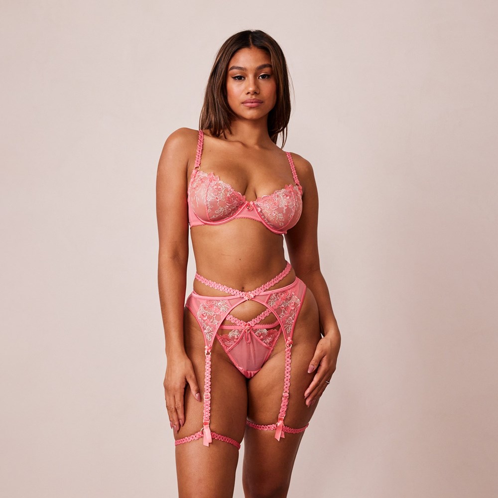 Lounge Underwear Casey Intimates Set Rose | BCNAEY-097