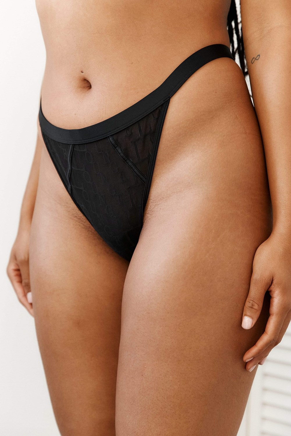 Lounge Underwear Chic Lanières Noir | AXVBOE-782