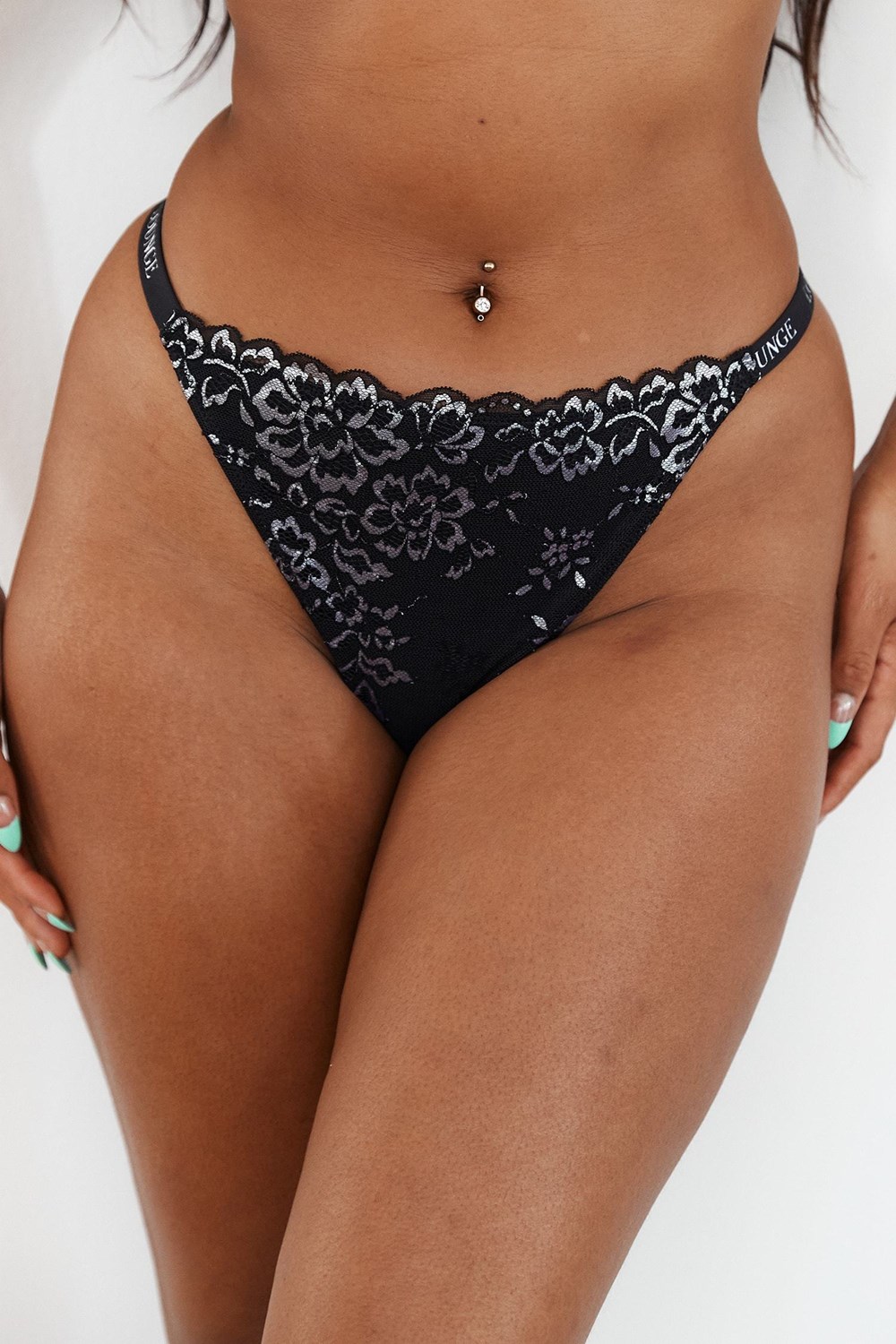 Lounge Underwear Dentelle Magic Lanières Noir | FHYQTI-124