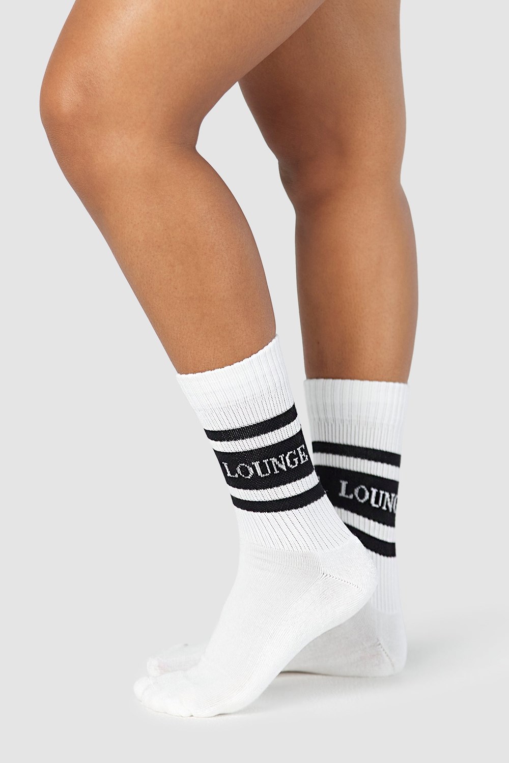 Lounge Underwear Essential Socks (Two Pack) Noir | GHPMUJ-760