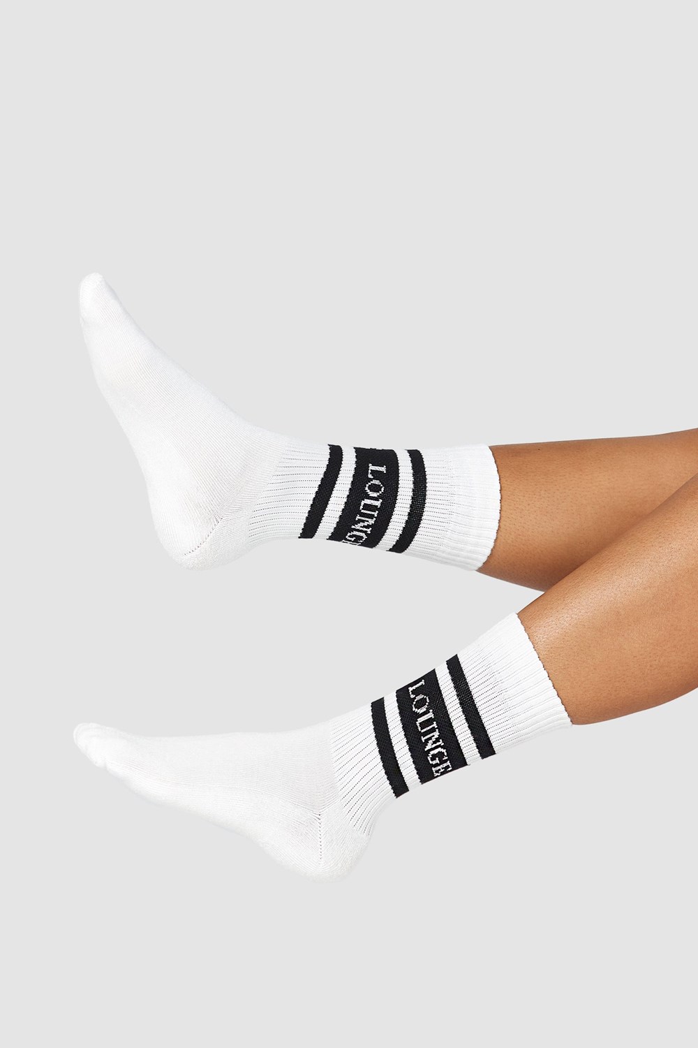 Lounge Underwear Essential Socks (Two Pack) Noir | GHPMUJ-760