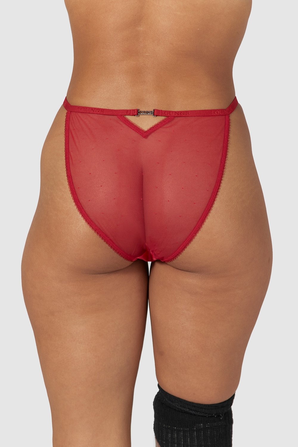 Lounge Underwear Flirt Briefs Bordeaux | AZLJKM-871