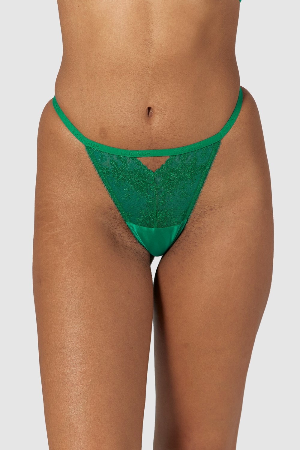 Lounge Underwear Flirt G-string Emerald | LDUQIF-561