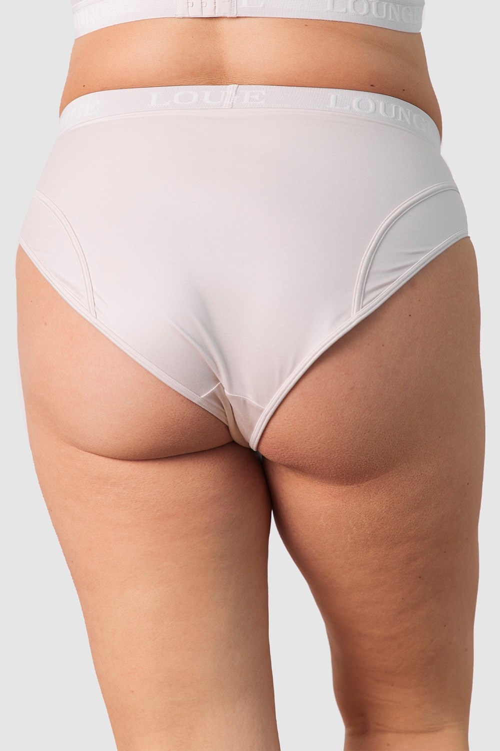 Lounge Underwear Nurture Briefs Blanche | EQMLNK-508