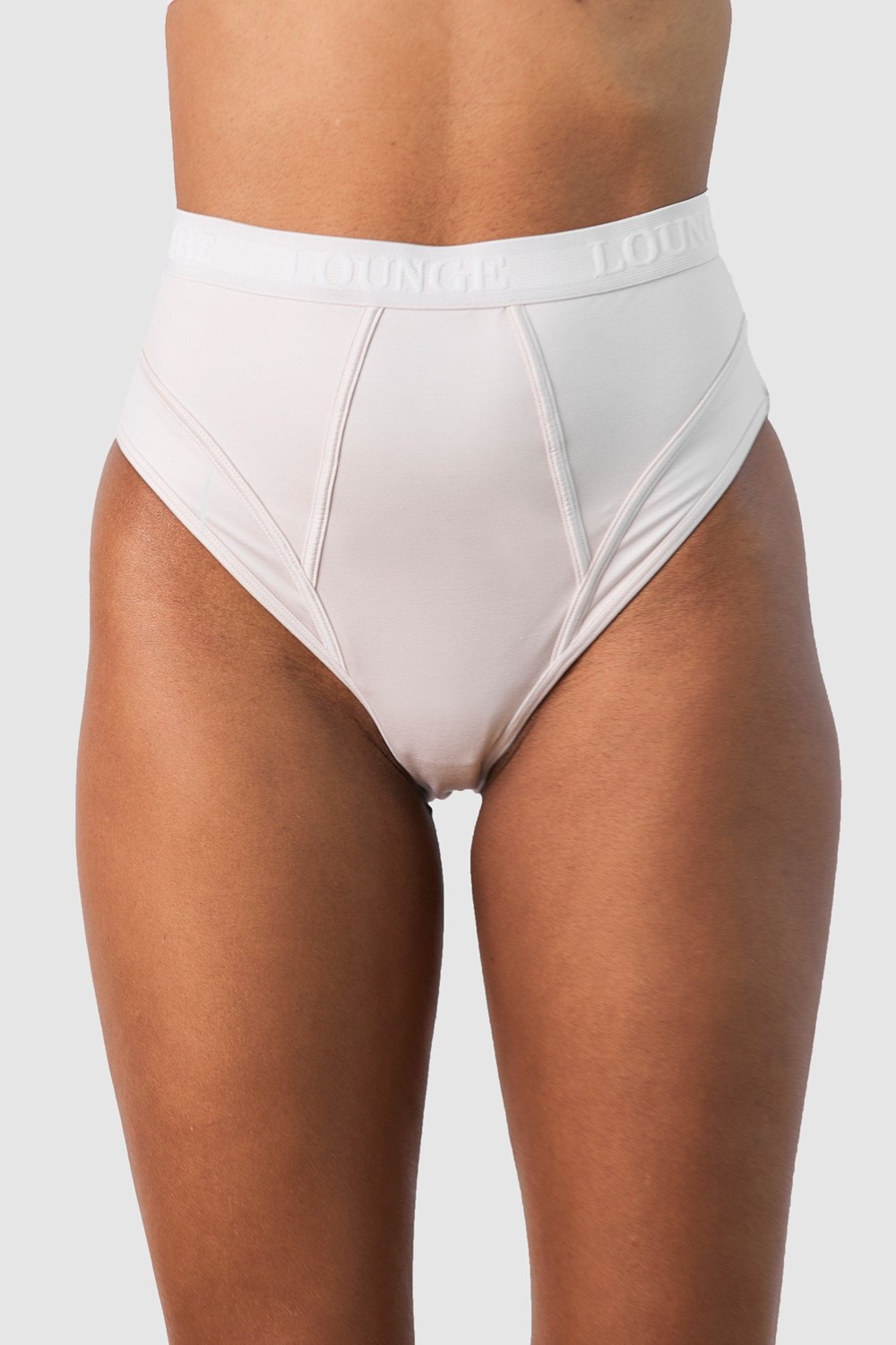 Lounge Underwear Nurture Briefs Blanche | EQMLNK-508