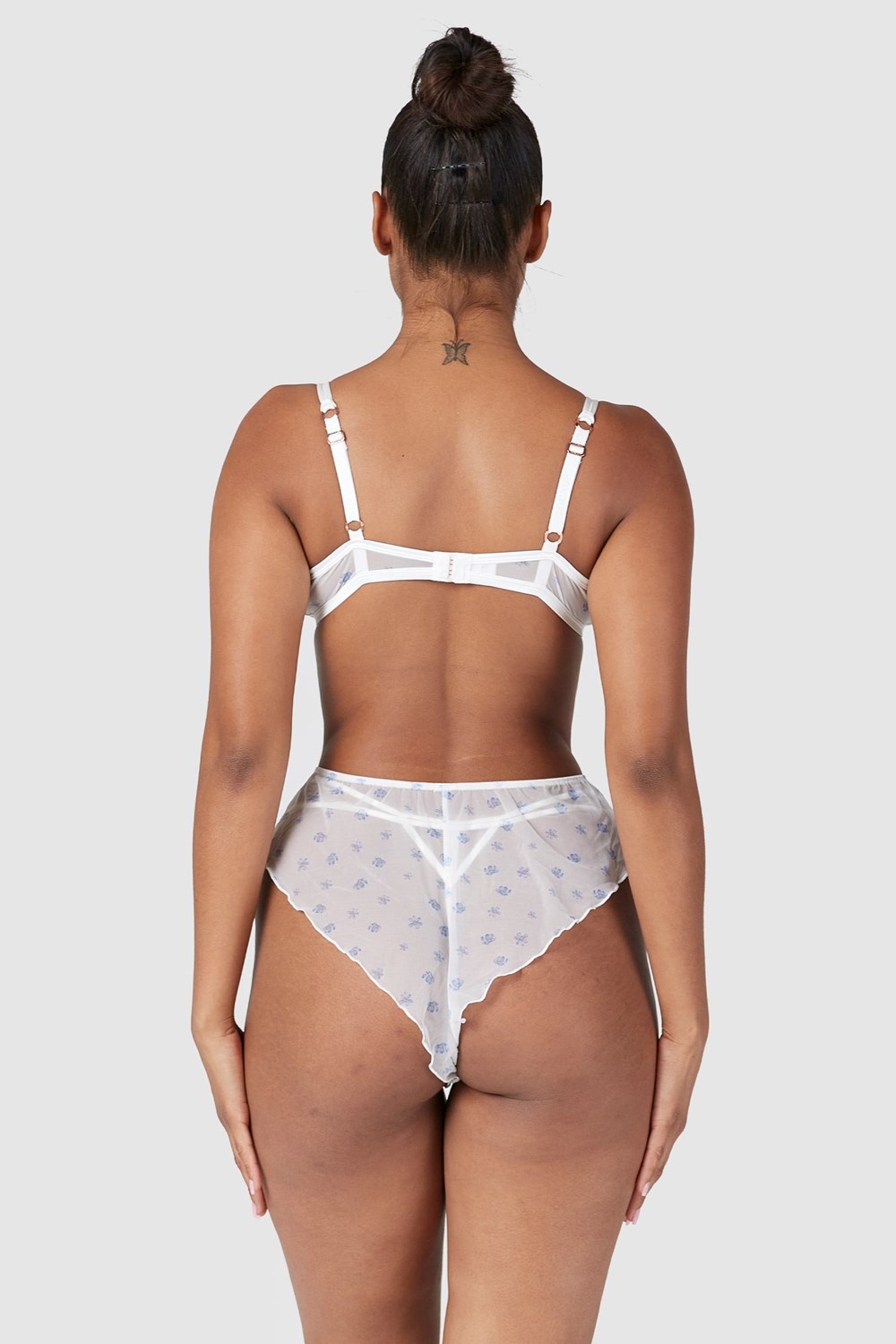 Lounge Underwear Perrie Intimates Set Blanche | VYZEPO-691