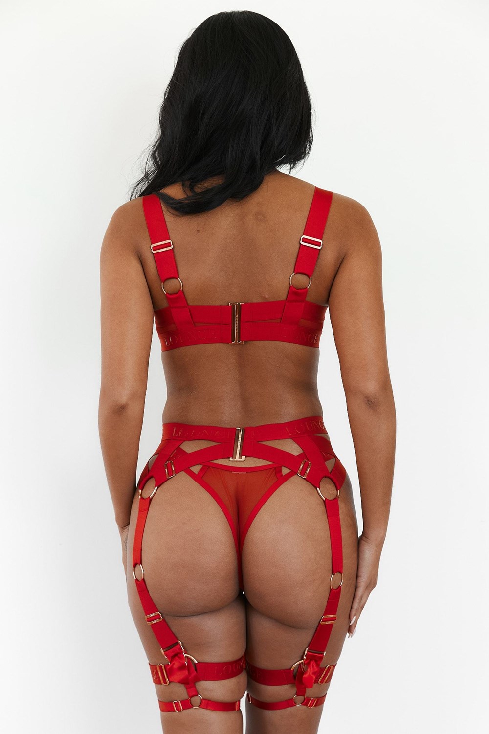 Lounge Underwear Phoenix Intimates Set Rouge | PREYHW-457