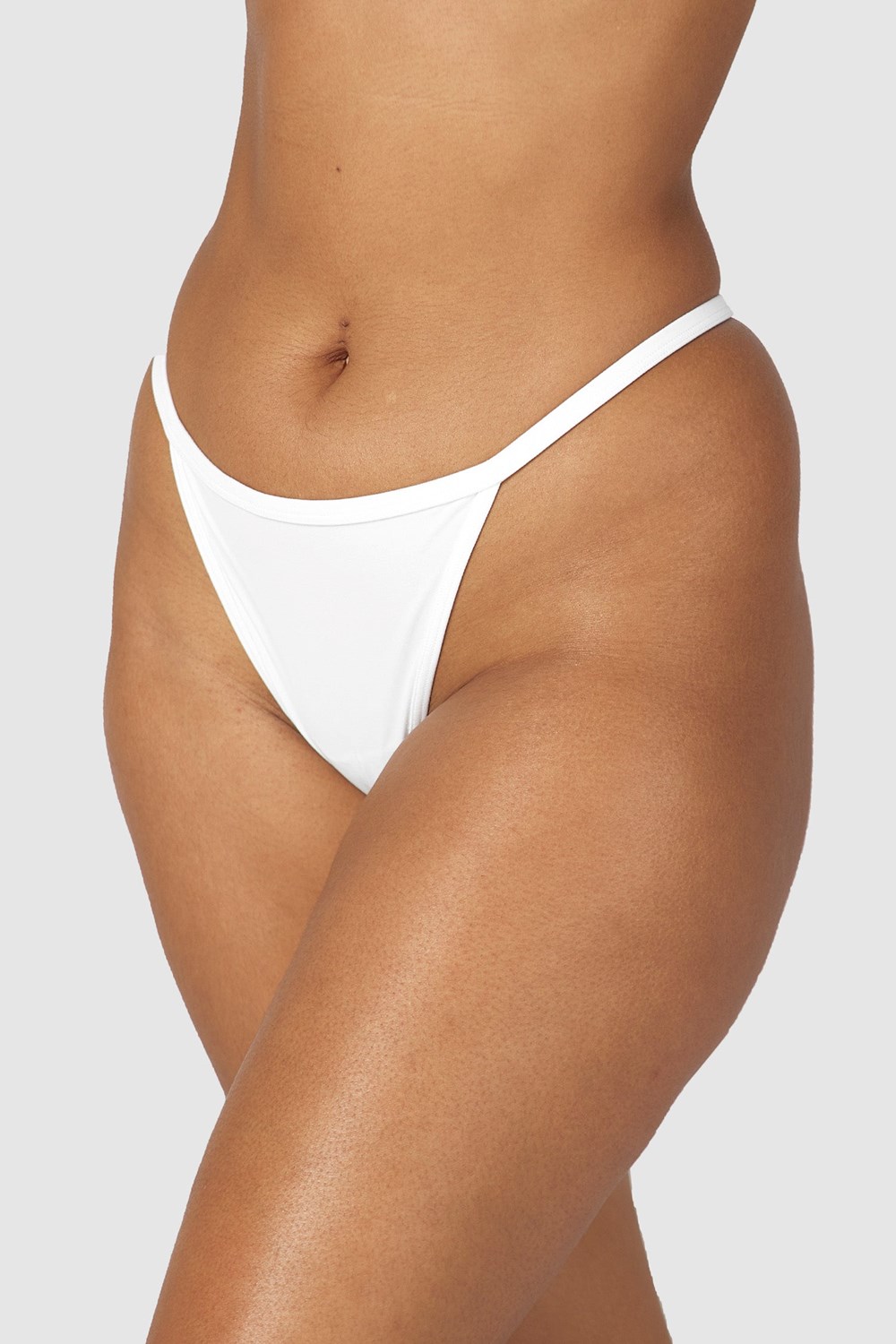 Lounge Underwear Sculpt G-string Blanche | NLEPTY-380