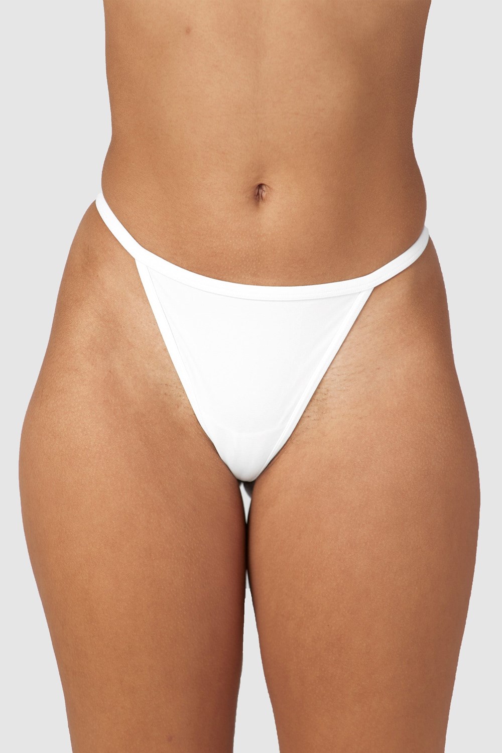 Lounge Underwear Sculpt G-string Blanche | NLEPTY-380