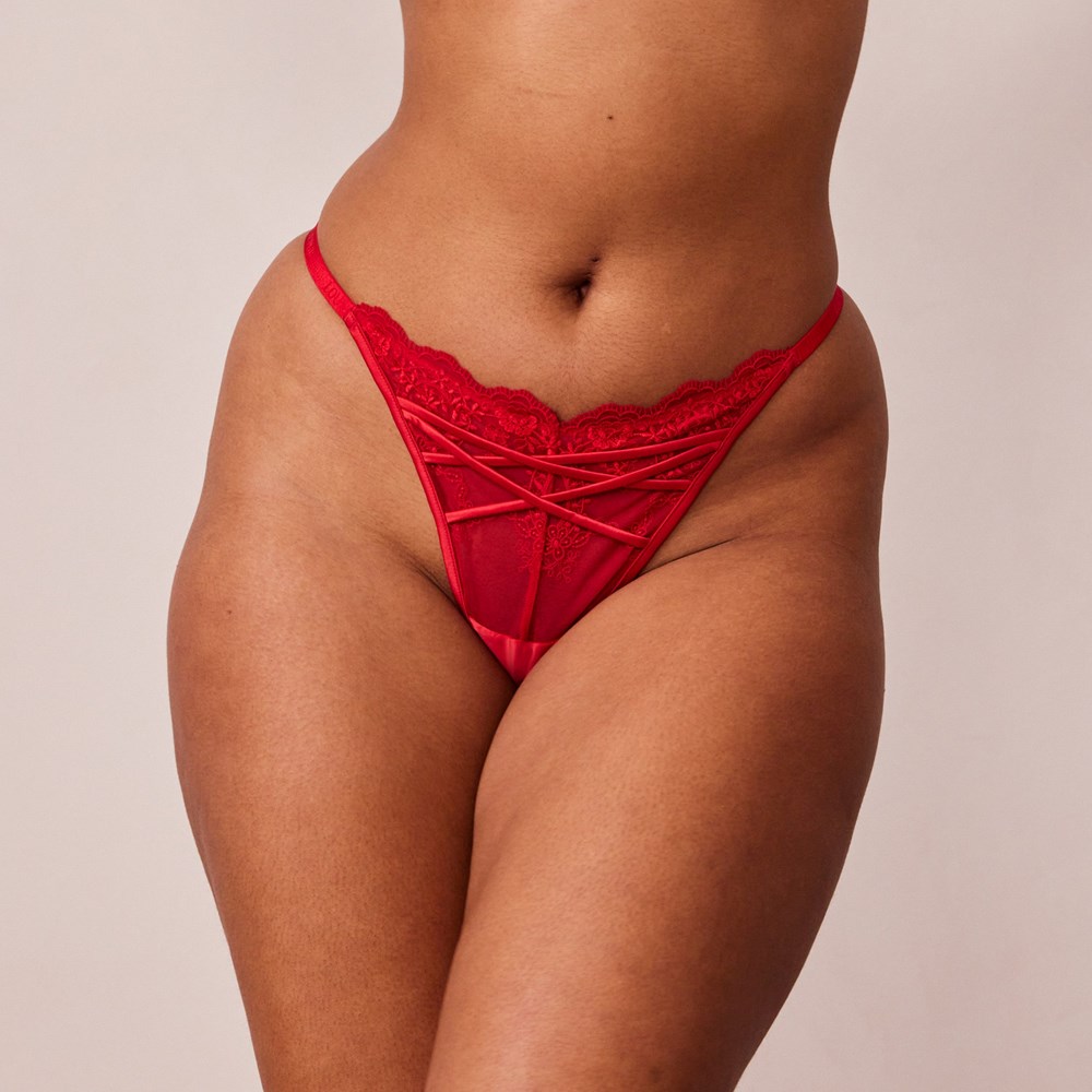 Lounge Underwear Seduce Lanières Bordeaux | LGJNQZ-124