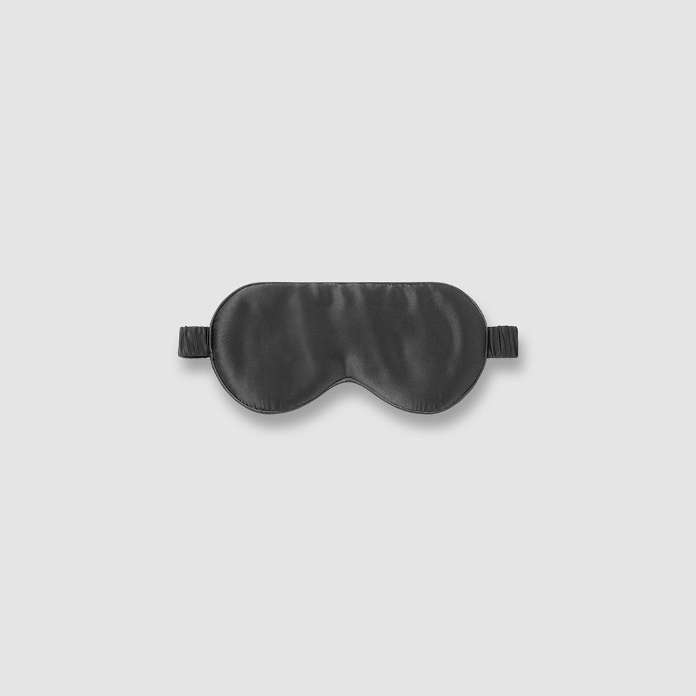 Lounge Underwear Signature Silk Sleep Mask Noir | MYBIVX-536