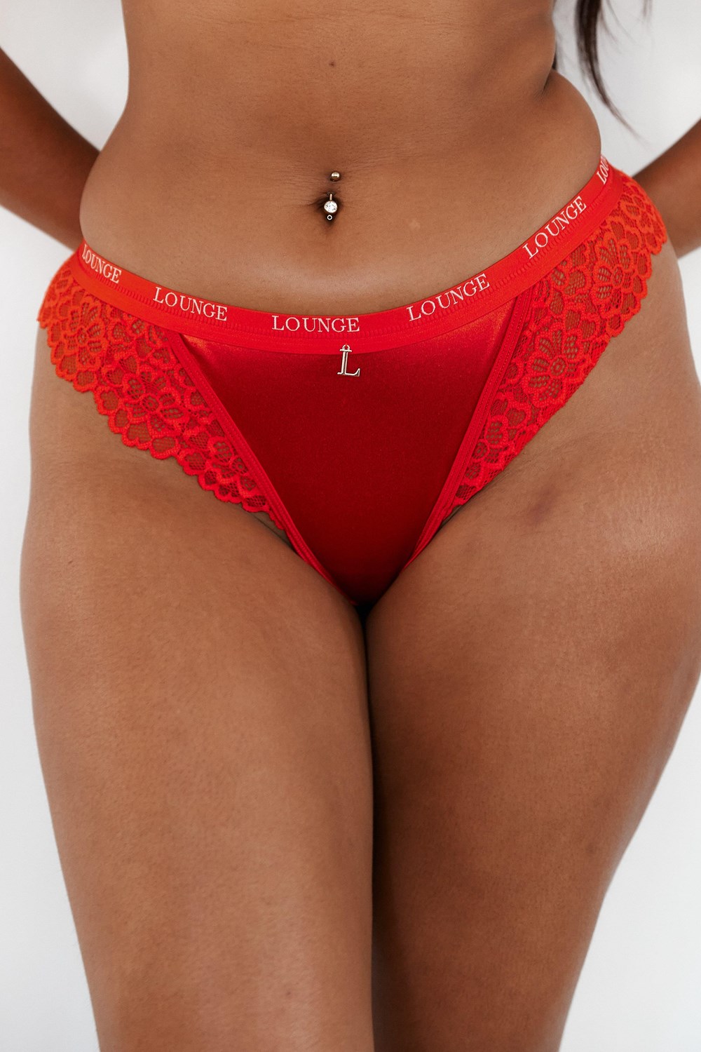 Lounge Underwear Silk Briefs Rouge | EWVIBJ-827