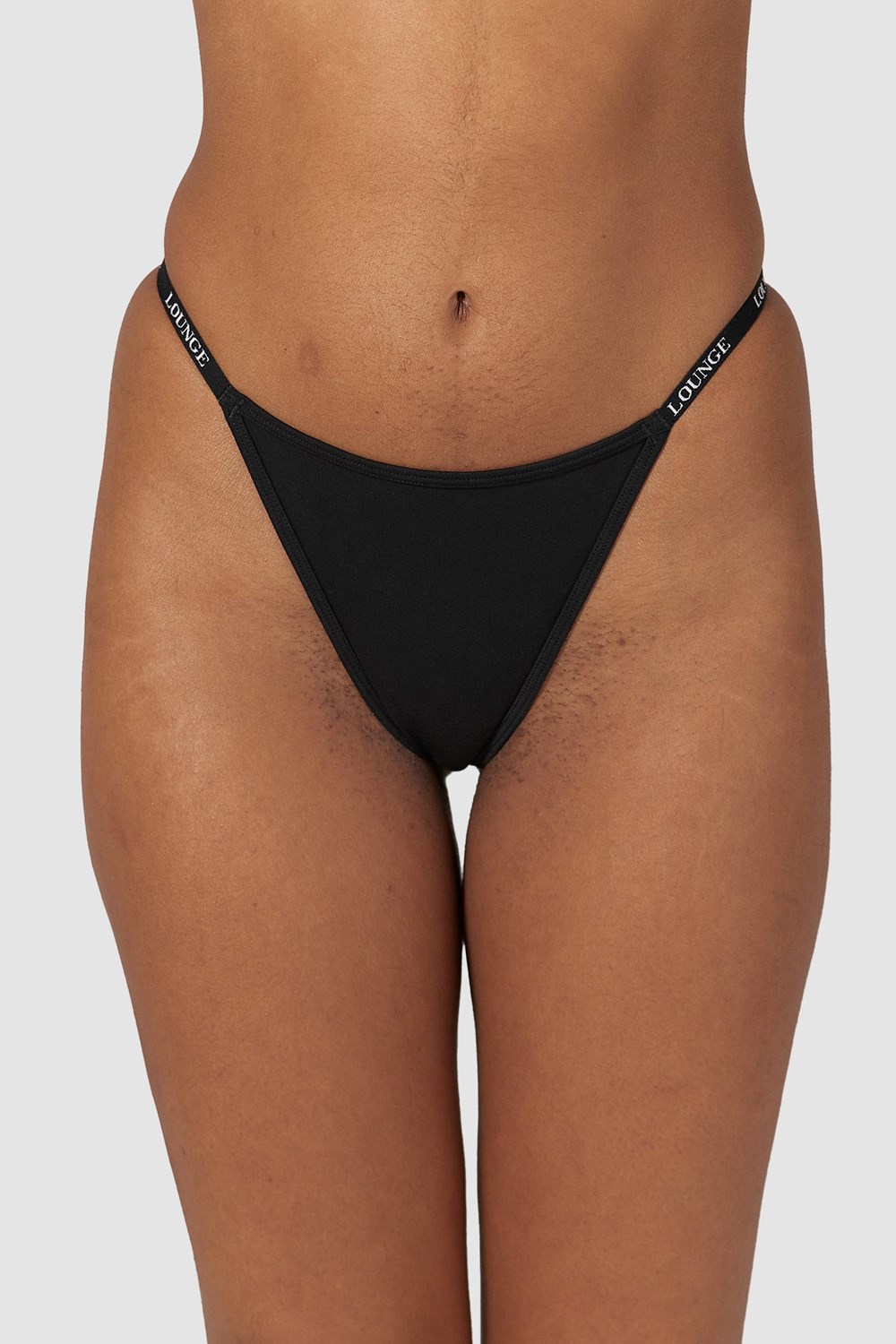 Lounge Underwear Smooth Classiche Lanières Noir | DSIOQT-512