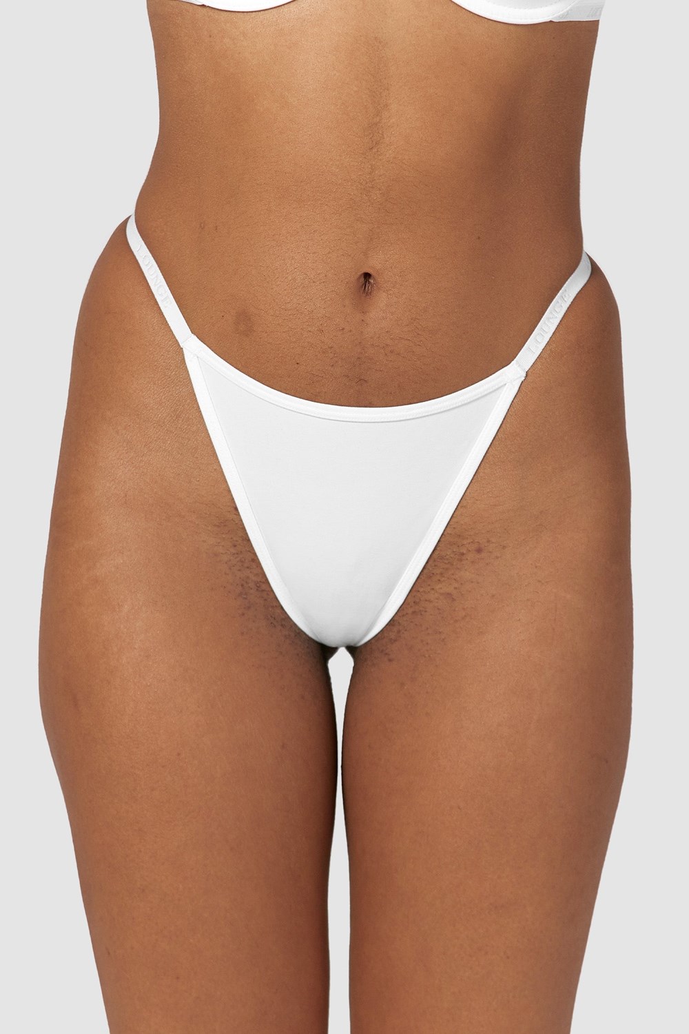 Lounge Underwear Smooth Classiche Lanières Blanche | INGCDK-974