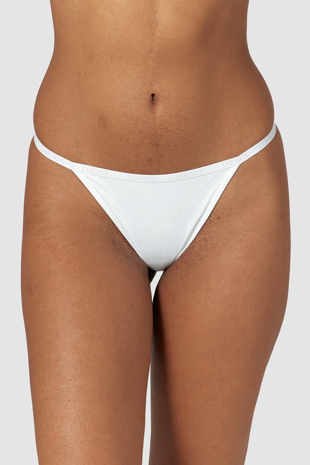 Lounge Underwear Smooth Lanières Blanche | VRAMQK-321