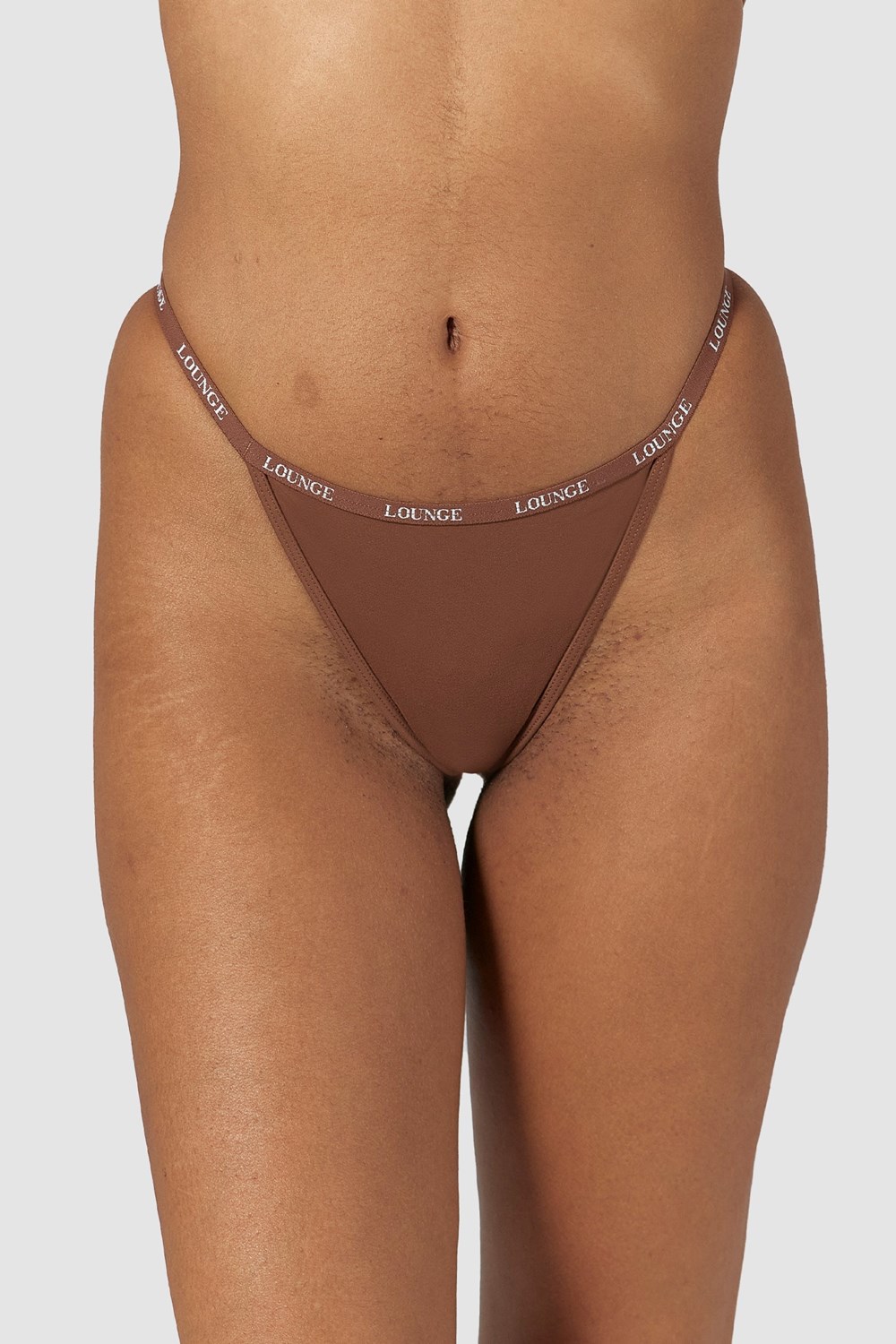 Lounge Underwear Smooth Lanières Chestnut | QNDMYF-421