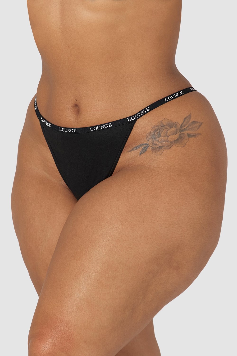 Lounge Underwear Smooth Lanières Noir | BEUTYK-956