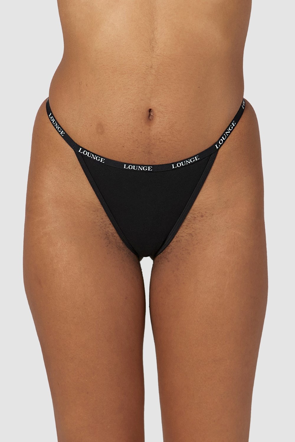 Lounge Underwear Smooth Lanières Noir | BEUTYK-956