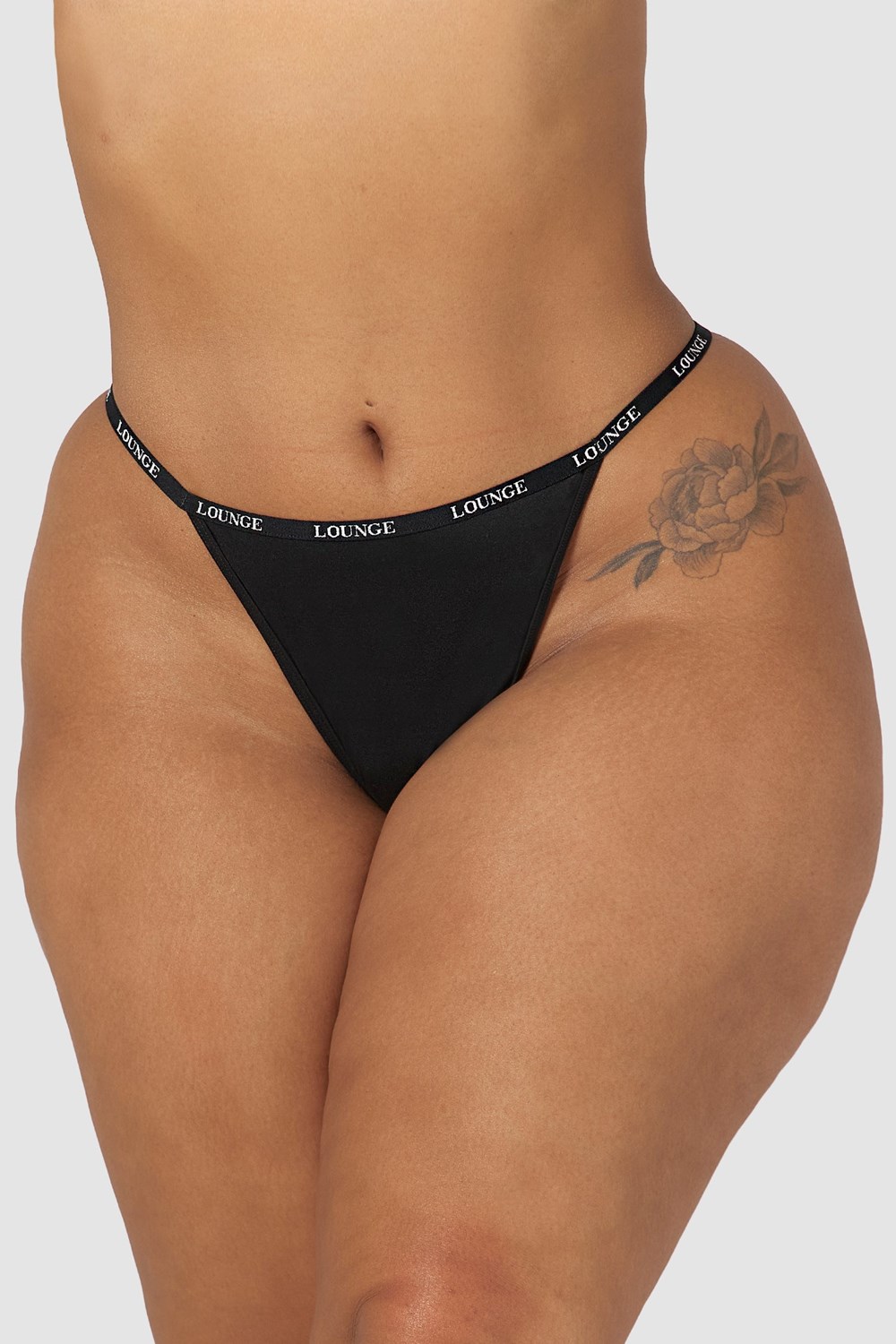 Lounge Underwear Smooth Lanières Noir | BEUTYK-956