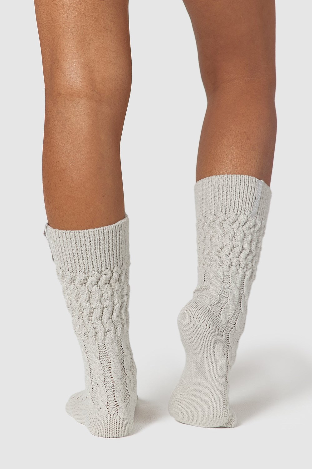 Lounge Underwear Snug Tricoté Socks Frost | NAJTMR-473