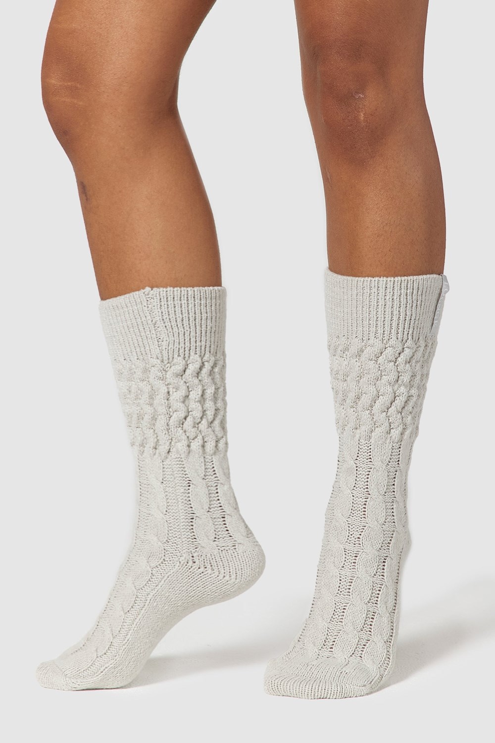 Lounge Underwear Snug Tricoté Socks Frost | NAJTMR-473