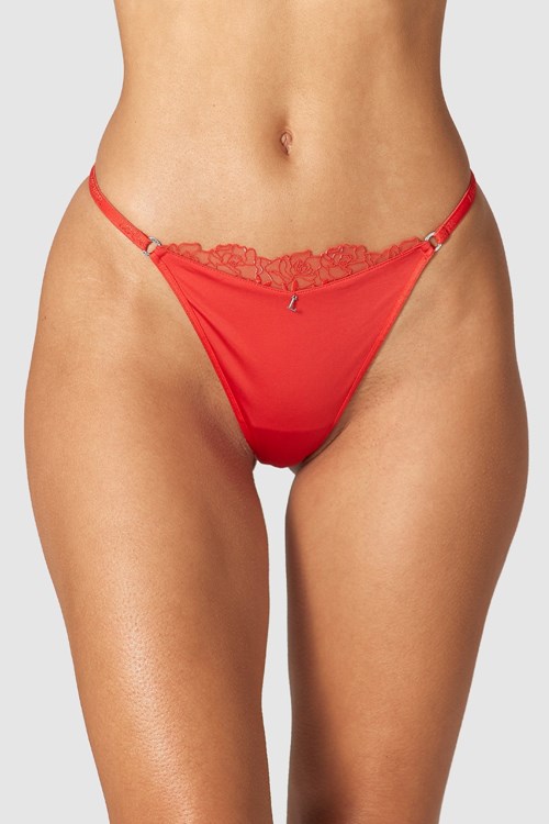 Lounge Underwear Anti-Gravity Lanières Rouge | ALVKJG-682