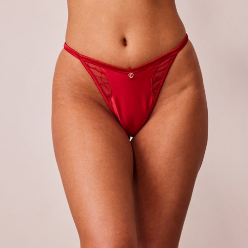 Lounge Underwear Cherish G-string Bordeaux | VFTXUG-280