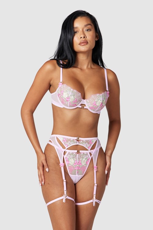 Lounge Underwear Liana Intimates Set Rose | BIGMAJ-368