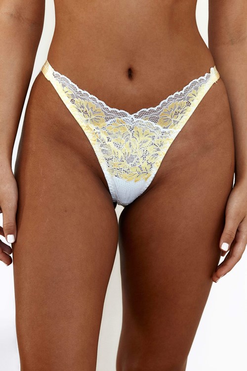 Lounge Underwear Luxe Briefs Citron | EBMGIS-163