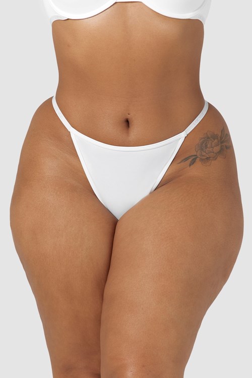 Lounge Underwear Smooth Classiche Lanières Blanche | UHWZXV-287