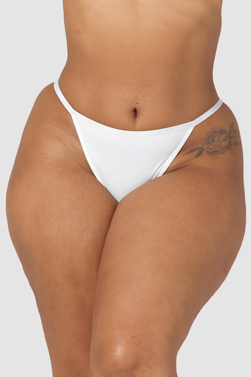 Lounge Underwear Smooth Lanières Blanche | DWUYHL-804